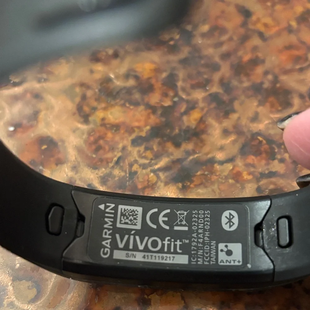Sleek Black Fitness Wearable